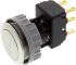 Schurter Single Pole Double Throw (SPDT) Momentary Push Button Switch, IP67, 22.2 (Dia.)mm, Panel Mount, 250V ac