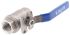 Legris Stainless Steel 2 Way, Ball Valve, BSPP 1/2in, 40bar Operating Pressure