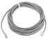 RS PRO Female RJ9 to Male RJ9 Telephone Extension Cable, Grey Sheath, 3m