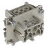 Epic Contact Heavy Duty Power Connector Module, 16A, Female, H-BE Series, 6 Contacts