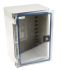 Schneider Electric Thalassa PLM PET Wandgehäuse mit durchsichtiger Tür, Grau, IP66, T. 160mm, B. 215 mm, H. 310 mm