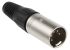 RS PRO Cable Mount XLR Connector, Male, 5 Way