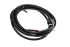 RS PRO Male Plug to Free End Black DIN Cable 2m