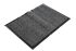 Coba Europe Vynaplush Anti-Slip, Door Mat, Carpet, Indoor Use, Black/Grey, 600mm 900mm 7mm