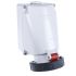 MENNEKES IP67 Red Wall Mount 5P Right Angle Socket, Rated At 63A, 415 V