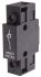 RS PRO 1P Pole DIN Rail Isolator Switch - 63A Maximum Current, IP65