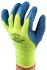 BM Polyco Matrix Yellow Polycotton Thermal Work Gloves, Size 9, Large, Latex Coating