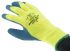 Polyco Healthline Matrix Yellow Latex Thermal Work Gloves, Size 8, Latex Coating