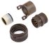 ITT Cannon, KPT 12 Way Cable Mount MIL Spec Circular Connector Plug, Pin Contacts,Shell Size 14, Bayonet Coupling