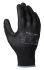 Mapa Spontex 548 ULTRANE 8 Black Polyurethane General Purpose Work Gloves, Size 8, Polyurethane Coating