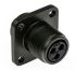 Amphenol Industrial, MS3102A 3 Way Box Mount MIL Spec Circular Connector Receptacle, Socket Contacts,Shell Size 10SL,