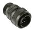 Amphenol Industrial 10-Polet Cirkulær konnektor Kabelmontering Plug, Skruekobling, Pin Contacts, kappestørrelse 18,