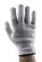 Delta Plus White PVC Coated Polycotton Work Gloves, Size 9, Large, 2 Gloves