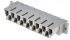 Harting 15 Way 10.16mm Pitch, Type H15 Class C1, 2 Row, Straight DIN 41612 Connector, Socket