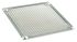 Filtro de ventilador ebm-papst de aluminio, dim. 119 x 119mm, para ventilador de 119mm