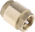 RS PRO Brass Single Check Valve, BSPP 1in, 12 bar