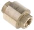 RS PRO Brass Single Check Valve, BSPP 3/8in, 12 bar