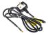 Napájecí kabel 2m, Černá, A: Bez koncovky, B: Zástrčka pro Velkou Británii typu G, 5 A, 250 V RS PRO 0,75 mm²