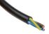 RS PRO 3 Core Power Cable, 0.75 mm², 100m, Black PVC Sheath, 3183Y, 6 A, 500 V