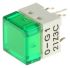IP00 Green Cap Tactile Switch, SPST-NO 50 mA @ 24 V dc
