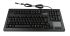 CHERRY Touchpad-tastatur, med kabel, Sort, USB Kompakt, QWERTY (UK), 415 x 193 x 37mm