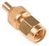 Huber+Suhner Straight 50Ω RF Adapter SMA Plug to MMCX Socket 6GHz