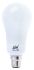 B22 Oval Shape CFL Bulb, 15 W, 2700K, Warm White Colour Tone