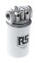 RS PRO 12 bar 3/4in Hydraulic Spin-On Filter Can, 65L/min max, 10μm filtration size