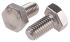 RS PRO Stainless Steel Hex, Hex Bolt, M10 x 20mm