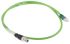 Schneider Electric Straight Male M12 to Straight Male RJ45 Ethernet Cable, 4 Core, PVC, 1m