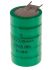 RS PRO 6V NiMH Button Rechargeable Battery, 330mAh