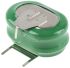RS PRO 2.4V NiMH Button Rechargeable Battery, 160mAh