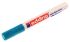 Edding Blue 2 → 4mm Medium Tip Paint Marker Pen for use with Glass, Metal, Plastic, Wood