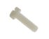 RS PRO Slot  Cheese Head Nylon Machine Screws, M6x20mm