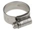 HI-GRIP Stainless Steel Slotted Hex Worm Drive, 13mm Band Width, 22 → 30mm ID