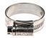 HI-GRIP Stainless Steel Slotted Hex Worm Drive, 13mm Band Width, 25 → 35mm ID