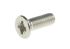 RS PRO Pozi Countersunk A2 304 Stainless Steel Machine Screws DIN 965, M4x12mm