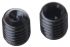 Black, Self-Colour Steel Hex Socket Set M6 x 8mm Grub Screw