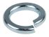 ZnPt steel 1 coil spring washer,M10
