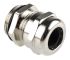 SIB SIB-TEC Cable Gland, M20 Max. Cable Dia. 13mm, Nickel Plated Brass, Metallic, 7mm Min. Cable Dia., IP68, With