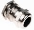 SIB SIB-TEC Cable Gland, PG16 Max. Cable Dia. 15mm, Nickel Plated Brass, Metallic, 8mm Min. Cable Dia., IP68, With