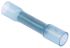 TE Connectivity DuraSeal Butt Wire Splice Connector, Blue, Insulated, Tin Plated 16 → 14 AWG