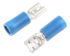 RS PRO Blue Insulated Female Spade Connector, Receptacle, 4.8 x 0.8mm Tab Size, 1.5mm² to 2.5mm²