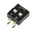 Omron DIP-Schalter Gleiter 2-stellig, 2-poliger Ein/Ausschalter, Kontakte vergoldet 25 mA @ 24 V dc, bis +70°C