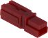Carcasa de conector Anderson Power Products PP15-45 de 1 vía, de color Rojo, 600 V, 15A, montaje en panel