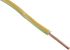 RS PRO Green/Yellow 4 mm² Hook Up Wire, 100m