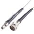 Radiall Male SMA to Male N Type Coaxial Cable, 1.8m, Terminated