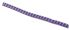 HellermannTyton Helagrip Slide On Cable Markers, White on Violet, Pre-printed "7", 2 → 5mm Cable