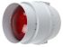Werma 红色常亮白炽警示灯, 灰色外壳, Φ150mm底座, 底座安装, IP65, 890.100.00