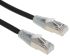 RS PRO Cat6 Male RJ45 to Male RJ45 Ethernet Cable, F/UTP, Black LSZH Sheath, 1m